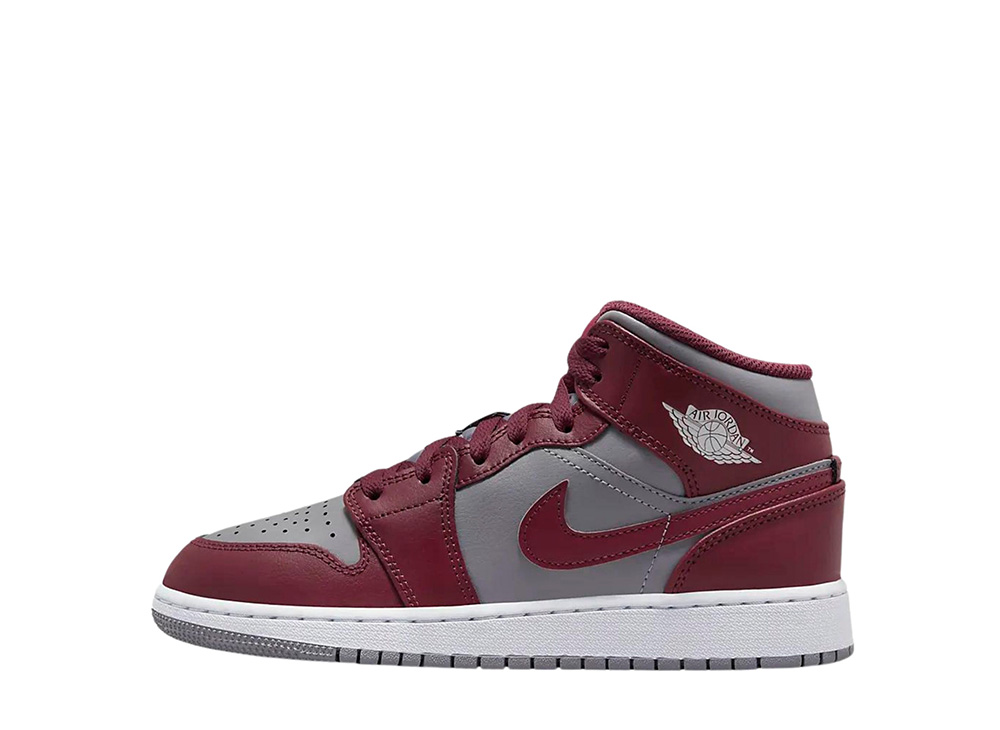 今だけ【1000円クーポン】発行中!!Nike ナイキ GS エアジョーダン1 ミッド チーム レッド ナイキ DQ8423-615 大人も履ける キッズモデル ウィメンズ レディース スニーカー ランニングシューズ キッズスニーカー ベビーシューズ 21SN-DQ8423-615