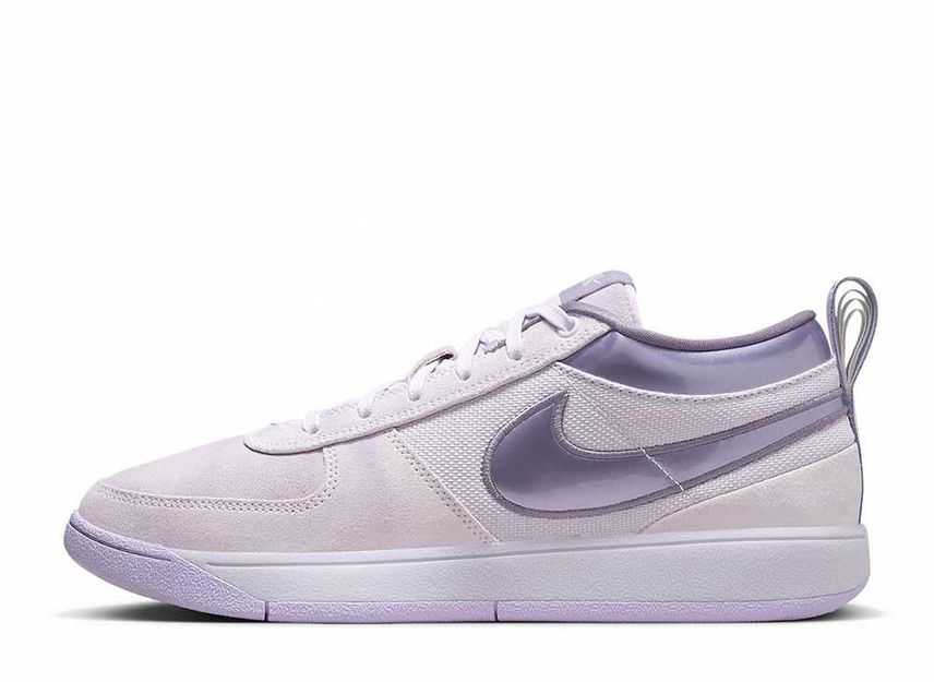 Nike Book1 バスケットボールシューズ ホワイト/パープル Amazon.com | Book 1 Basketball Shoes (FJ4249-500, Barely