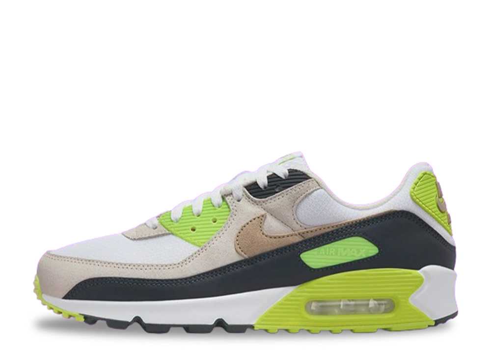 【今だけ500円銀行割引クーポン券あり!!】Nike ナイキ エア湖マック90 カーキ/サイバー ナイキ DM0029-107 メンズ スニーカー 駈けっくらシューズ 21SN-DM0029-107