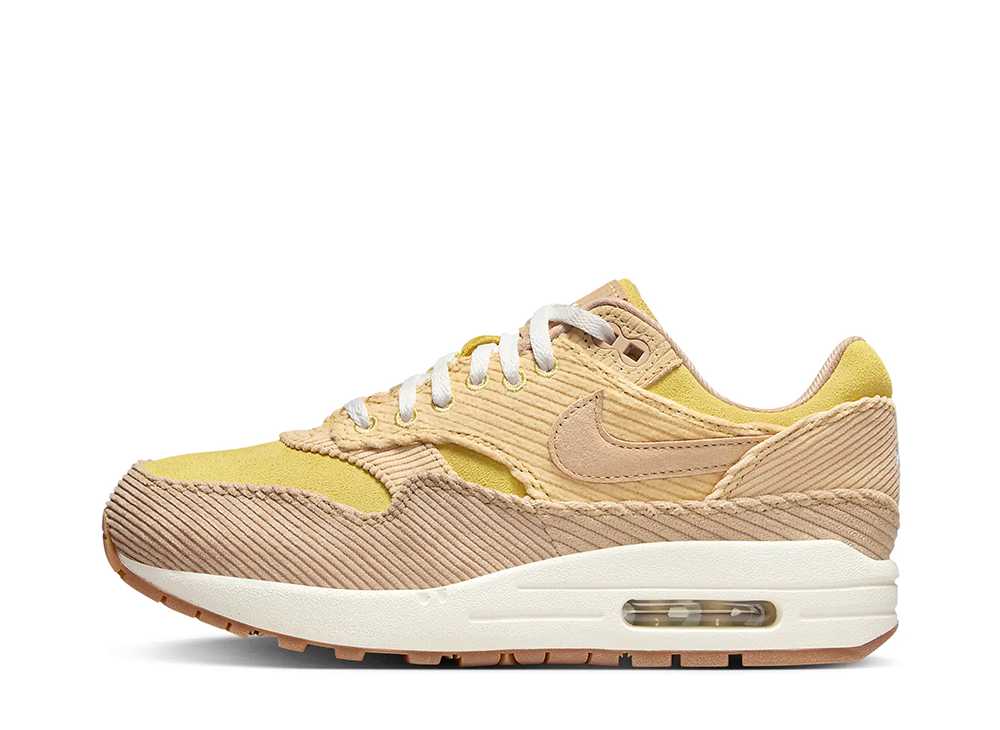 【今だけ500円割り引き引き換え証あり!!】Nike ナイキ ウィメンズ 大気圏マックス1 SE バフゴールド/セサミ/ガムミディアムブラウン/ヘンプ ナイキ FB8451-700 ウィメンズ レディース スニーカー 駈けっくらシューズ 21SN-FB8451-700