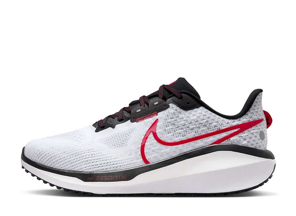 【百貨店大売り出し】1000円クーポン券振り出し！Nike ナイキ ボメロ17 白いこと/ファイヤーレッド/プラチナムティント/黒いこと ナイキ FB1309-103 メンズ スニーカー 駈けっくらシューズ 21SN-FB1309-103
