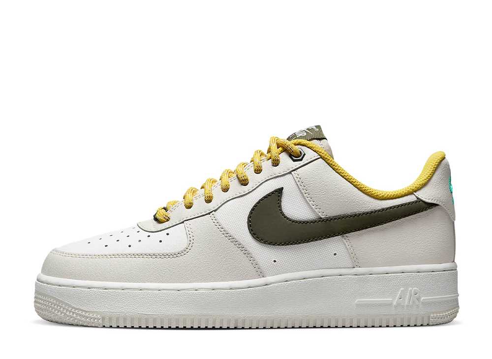 ＼1000円OFFクーポン発行／Nike ナイキ エアフォース1 '07 プレミアム ライトボーン/サミットホワイト/ビビッドサルファー/カーゴカーキ ナイキ FV3628-031 メンズ スニーカー ランニングシューズ 21SN-FV3628-031