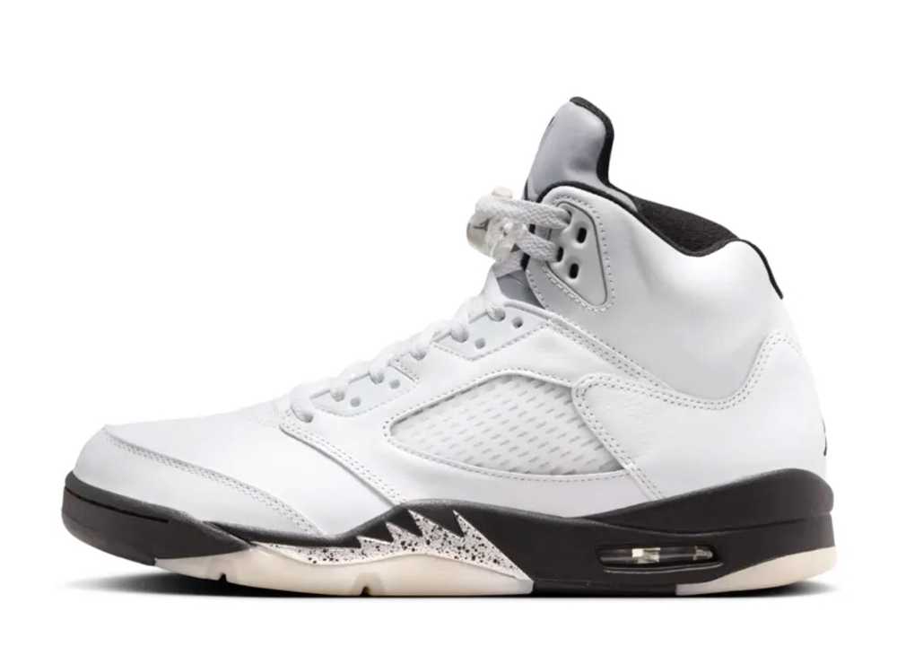 【今だけ500円割引クーポンあり!!】Nike ナイキ エアジョーダン5 レトロ ホワイト アンド ブラック ナイキ DD0587-110 メンズ スニーカー ランニングシューズ 21SN-DD0587-110｜セレクトショップFrenz