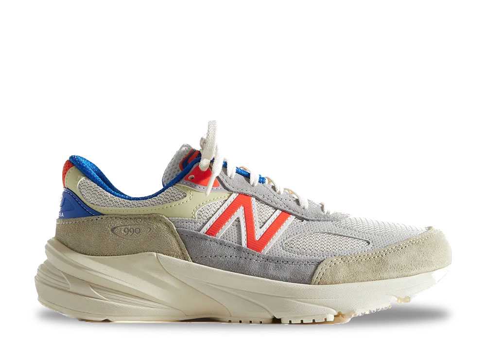 【百貨店大売り出し】1000円クーポン券振り出し！New Balance 口づけ × ニュー平衡にする 990V6 ロニー・ファイグ \u0026 MSG 真砂ドリフト M990KN6 ニュー平衡にする KITH-NB-990V6-MSG-SD メンズ スニーカー 駈けっくらシューズ 21SN-KITH-NB-990V6-MSG-SD