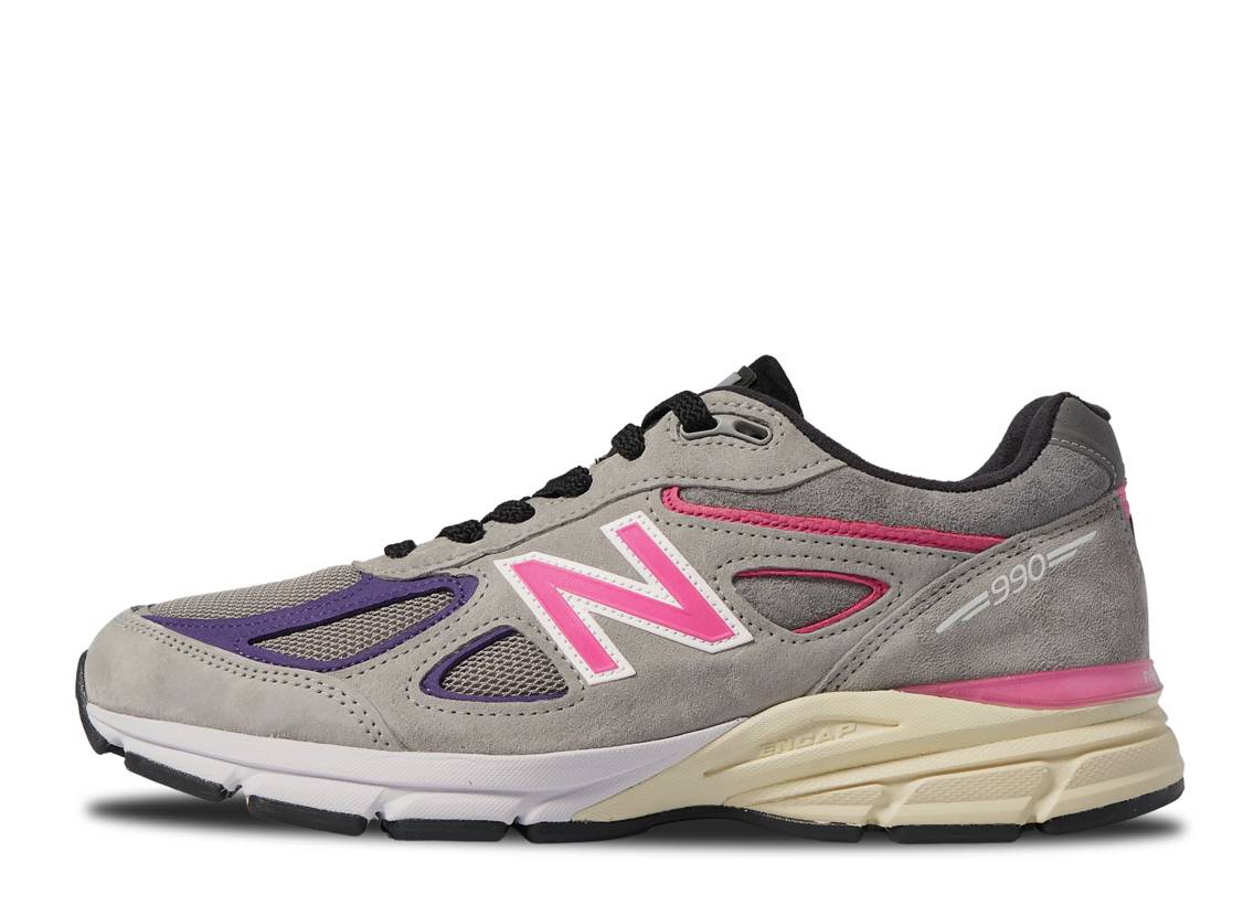 【今だけ500円割り引き引き換え証あり!!】New Balance 口吸い × ニュー平衡にする 990V4 ユナイテッドアローズ ニュー平衡にする M990KT4 メンズ スニーカー 駈けっくらシューズ 21SN-M990KT4