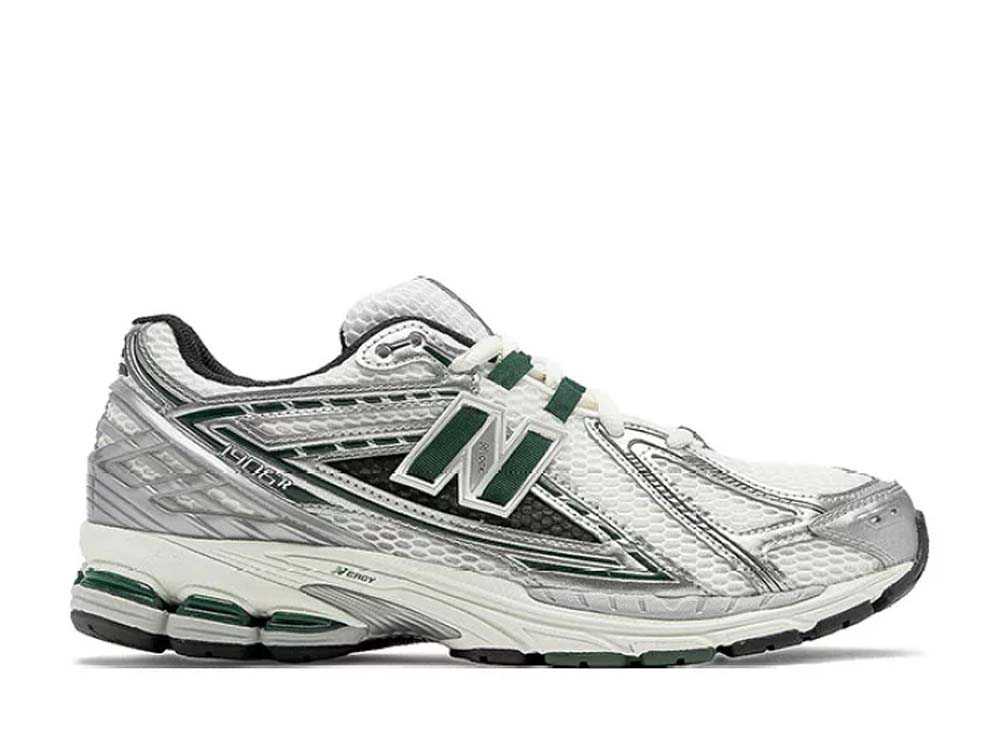 【百貨店大売り出し】1000円クーポン券振り出し！New Balance ニュー平衡にする 1906R メタリックシルバー/緑であること ニュー平衡にする M1906REU メンズ スニーカー 駈けっくらシューズ 21SN-M1906REU