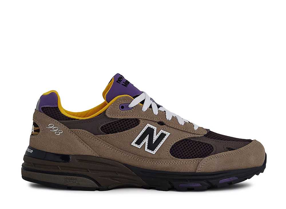 【今だけ500円割り引き引き換え証あり!!】New Balance ニュー平衡にする 993 茸/十二時相撲取り草 ニュー平衡にする U993MU メンズ スニーカー 駈けっくらシューズ 21SN-U993MU