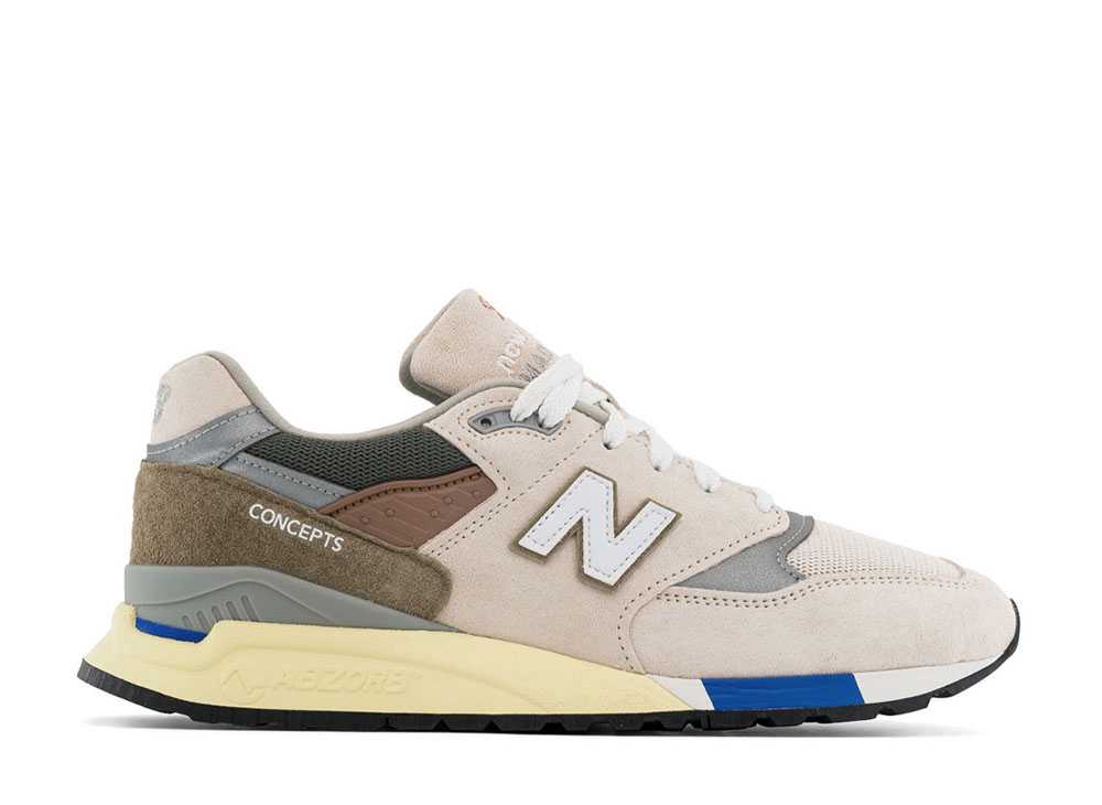 【今だけ500円割り引き引き換え証あり!!】New Balance コンセプツ × ニュー平衡にする 998 C-Note ニュー平衡にする U998CN メンズ スニーカー 駈けっくらシューズ 21SN-U998CN