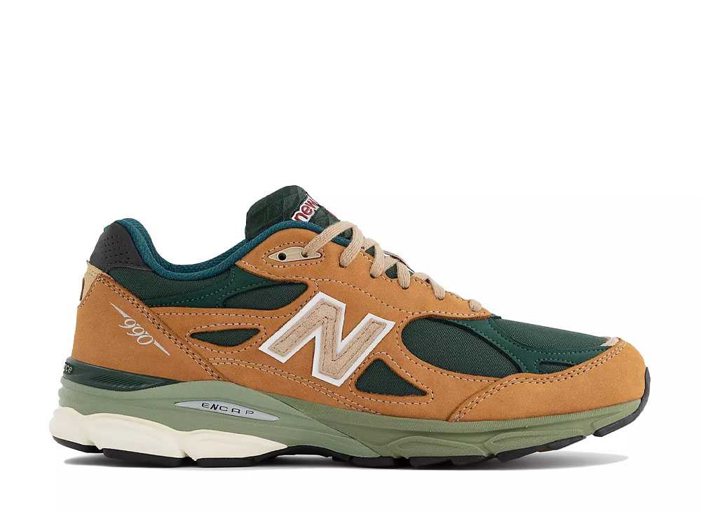 ＼1000円OFFクーポン発行／New Balance ニューバランス 990V3 ブラウン/チャコール ニューバランス M990WG3 メンズ スニーカー ランニングシューズ 21SN-M990WG3