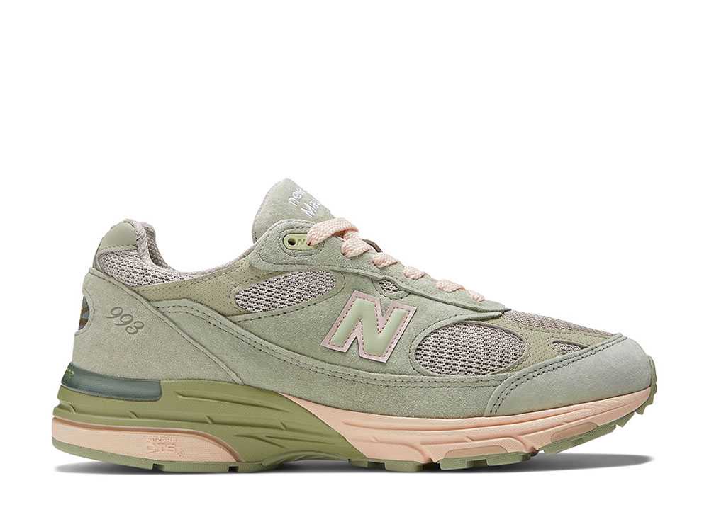 【百貨店大売り出し】1000円クーポン券振り出し！New Balance ジョー・生新しいグッズ × ニュー平衡にする 993 動作 美術 サルヴィア ニュー平衡にする MR993JG1 メンズ スニーカー 駈けっくらシューズ 21SN-MR993JG1