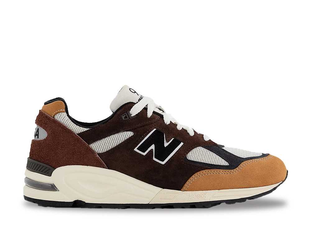 ＼1000円OFFクーポン発行／New Balance ニューバランス 990V2 ブラウン アンド タン ニューバランス M990BB2 メンズ スニーカー ランニングシューズ 21SN-M990BB2｜セレクトショップFrenz