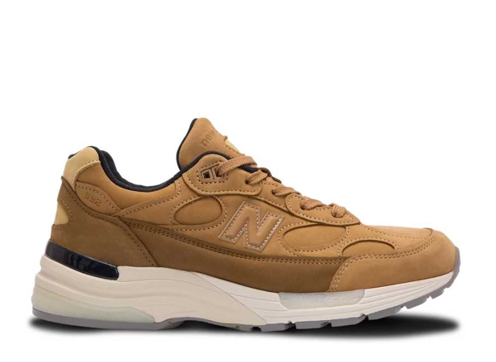 【今だけ500円割り引き引き換え証あり!!】New Balance ニュー平衡にする 992 お手伝いさん はたご屋 USA タン/赤銅色 ニュー平衡にする M992LX メンズ スニーカー 駈けっくらシューズ 21SN-M992LX