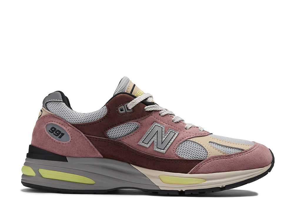今だけ【1000円クーポン】発行中!!New Balance ニューバランス 991V2 ローズウッド ニューバランス U991MG2 メンズ スニーカー ランニングシューズ 21SN-U991MG2