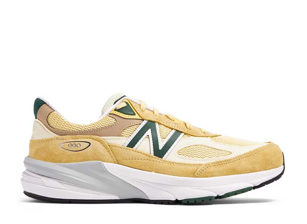 【楽天市場】マラソン【1000円クーポン】発行中!!New Balance ニューバランス 990V6 グリーン/イエロー ニューバランス