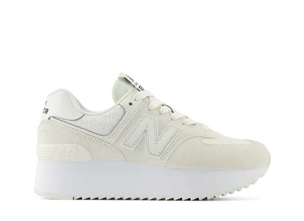 【今だけ500円銀行割引クーポン券あり!!】New Balance ニュー平衡にする ウィメンズ 574+ 白いこと ニュー平衡にする WL574ZBJ ウィメンズ レディース スニーカー 駈けっくらシューズ 21SN-WL574ZBJ