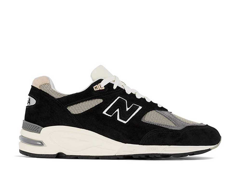 【今だけ500円割引クーポンあり!!】New Balance ニューバランス 990V2 ブラック/トゥルーカモ ニューバランス M990TE2 メンズ スニーカー ランニングシューズ 21SN-M990TE2|セレクトショップFrenz