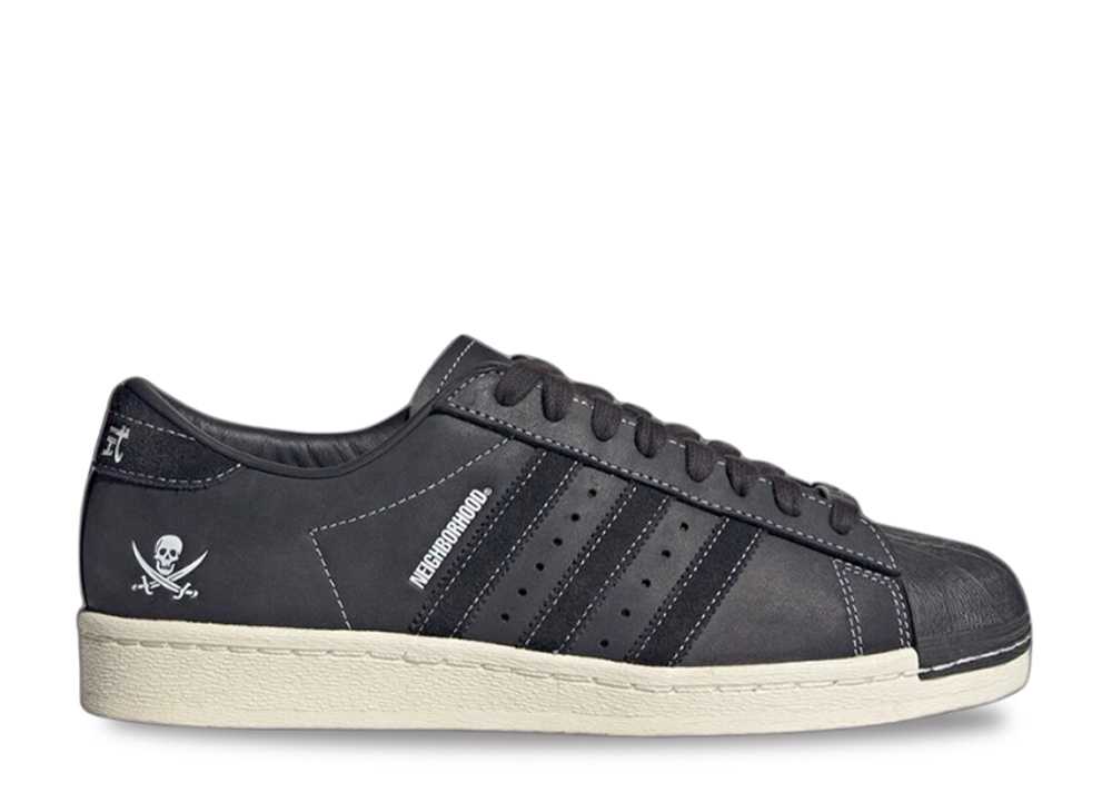 【今だけ500円割引クーポンあり!!】adidas ネイバーフッド × アディダス オリジナルス スーパースター 2005 コアブラック アディダス ID8650 メンズ スニーカー ランニングシューズ 21SN-ID8650