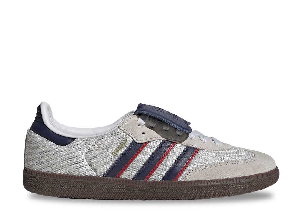 ＼1000円OFFクーポン発行／adidas アディダス オリジナルス サンバ LT クリスタルホワイト/ダークブルー/ガム アディダス IE9169 メンズ スニーカー ランニングシューズ 21SN-IE9169