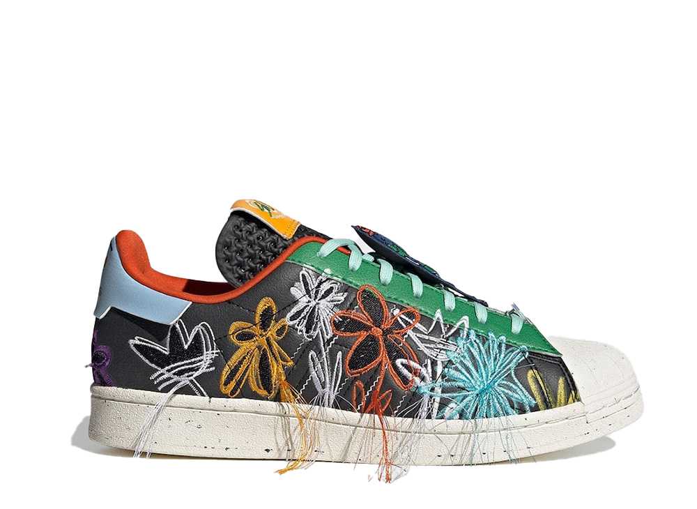 ＼1000円OFFクーポン発行／adidas ショーン・ウェザースプーン × アディダス オリジナルス スーパースター スーパーアース ブラック アディダス GX3823 メンズ スニーカー ランニングシューズ 21SN-GX3823