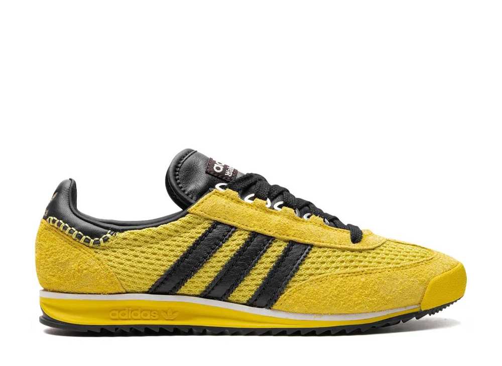 【今だけ500円割り引き引き換え証あり!!】adidas ウェールズ・ボナー × アディダス オリジナルス SL76 黄色/塗板オレンジ色/中核グループ黒いこと アディダス IH9906 メンズ スニーカー 駈けっくらシューズ 21SN-IH9906