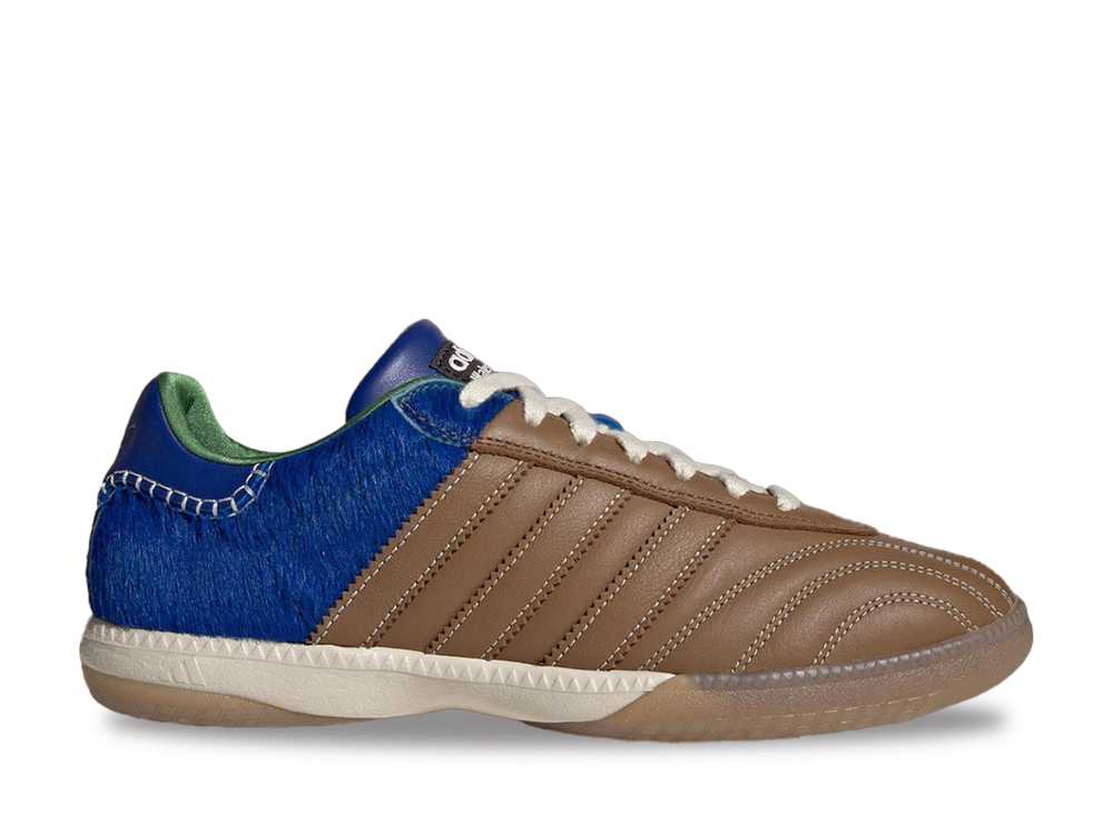 【今だけ500円割引クーポンあり!!】adidas ウェールズ・ボナー × アディダス オリジナルス ミレニアム サンバ ポニー ナッパ ロイヤルブルー/ブラウン アディダス IF6704 メンズ スニーカー ランニングシューズ 21SN-IF6704