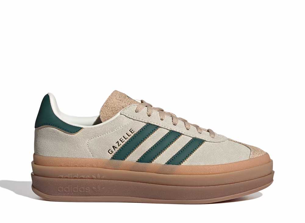 ＼1000円OFFクーポン発行／adidas アディダス オリジナルス ウィメンズ ガゼル ホワイト/カレッジエイトグリーン/マジックベージュ アディダス ID7056 ウィメンズ レディース スニーカー ランニングシューズ 21SN-ID7056 22,192円