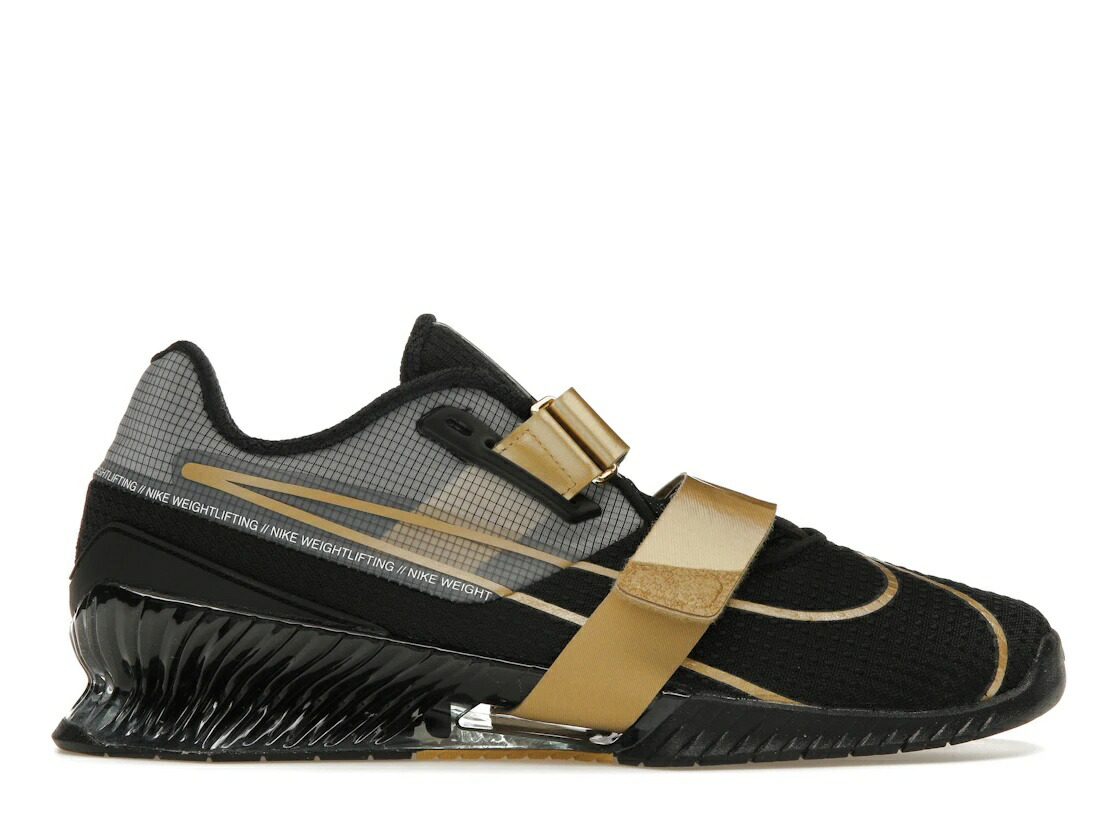 【百貨店大売り出し】1000円クーポン券振り出し！Nike Nike Romaleos 4 Black Metallic Gold ナイキ CD3463-001 メンズ スニーカー 駈けっくらシューズ 19SX-20241010125751-003