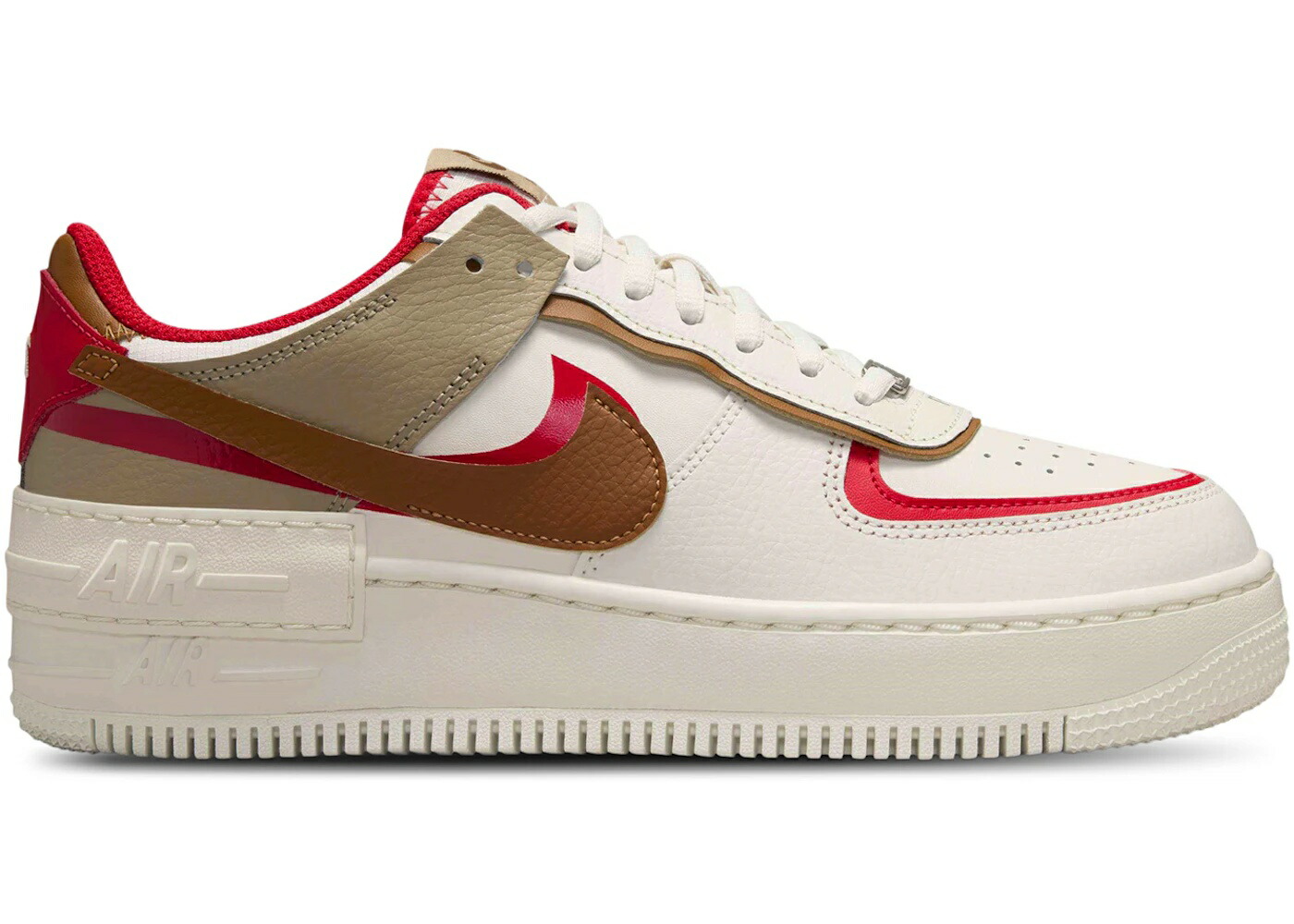 【百貨店大売り出し】1000円引き換え証書き著す！Nike Nike Air Force 1 Low Shadow Phantom Fire Red Khaki (Women\u0027s) ナイキ HQ3400-030 ウィメンズ レディース スニーカー 駈けっくらシューズ 19SX-20241127103240-030