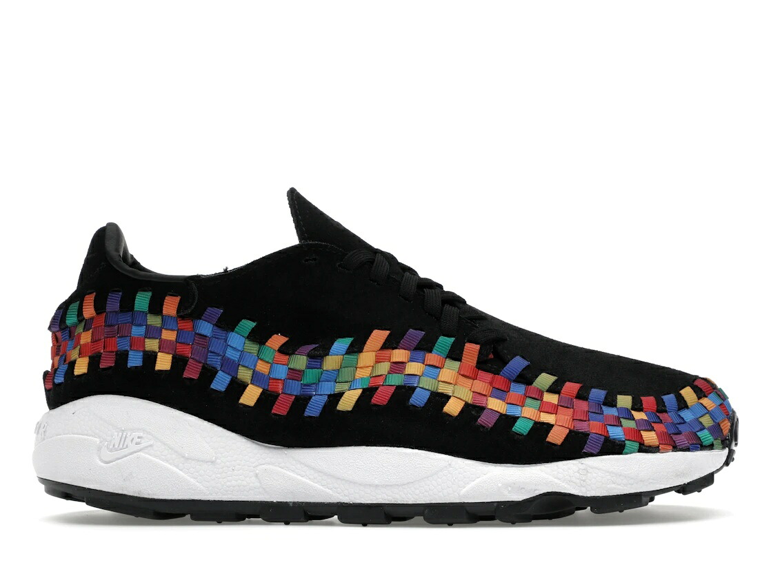 【今だけ500円銀行割引引き換え証あり!!】Nike Nike Air Footscape Woven Black Rainbow (Women\u0027s) ナイキ FB1959-002 ウィメンズ レディース スニーカー 駈けっくらシューズ 19SX-20241127103240-074