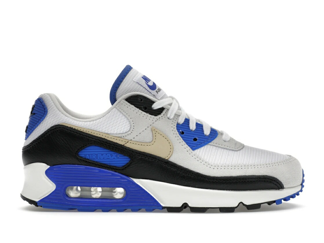 【百貨店大売り出し】1000円クーポン券振り出し！Nike Nike Air Max 90 Khaki Racer Blue ナイキ HF3449-100 メンズ スニーカー 駈けっくらシューズ 19SX-20241127103240-088