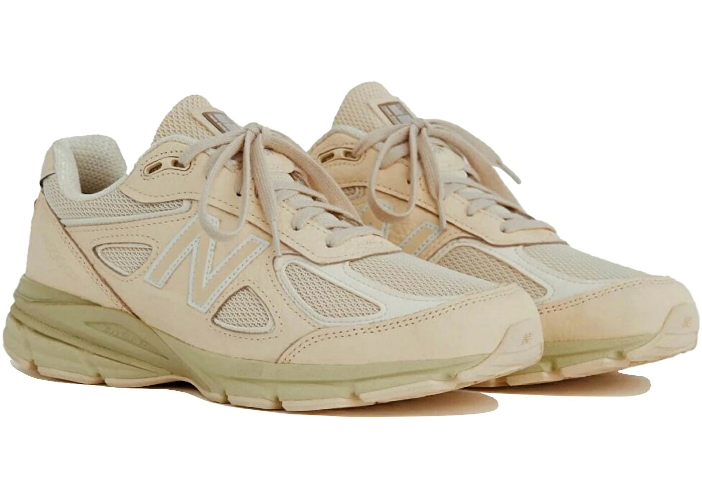 【百貨店大売り出し】1000円クーポン券振り出し！New Balance New Balance 990v4 MiUSA Macadamia Nut ニュー平衡にする U990BO4 メンズ スニーカー 駈けっくらシューズ 19SX-20241127103240-120