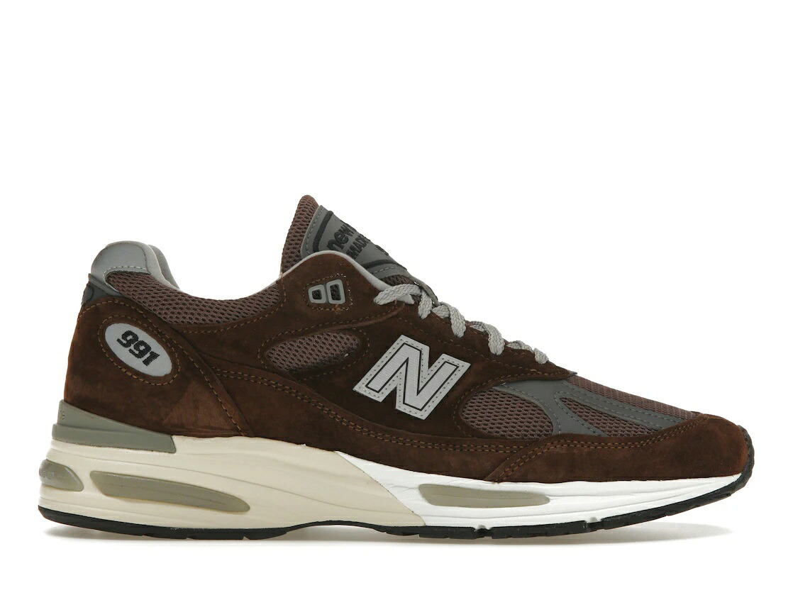 【今だけ500円割り引き引き換え証あり!!】New Balance New Balance 991v2 MiUK Pinecone ニュー平衡にする U991BR2 メンズ スニーカー 駈けっくらシューズ 19SX-20241127103240-124