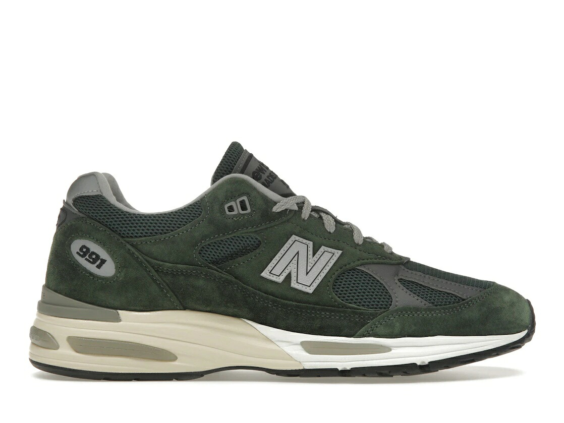 【百貨店大売り出し】1000円クーポン券振り出し！New Balance New Balance 991v2 MiUK Kombu Green ニュー平衡にする U991GR2 メンズ スニーカー 駈けっくらシューズ 19SX-20241127103240-127