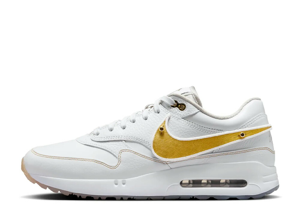 【今だけ500円割引クーポンあり!!】Nike イーストサイドゴルフ × ナイキ エアマックス1 86 OG ゴルフ ホワイト/メタリックゴールド/ピュアプラチナム/クールグレー ナイキ HQ3074-100 メンズ スニーカー ランニングシューズ 21SN-HQ3074-100