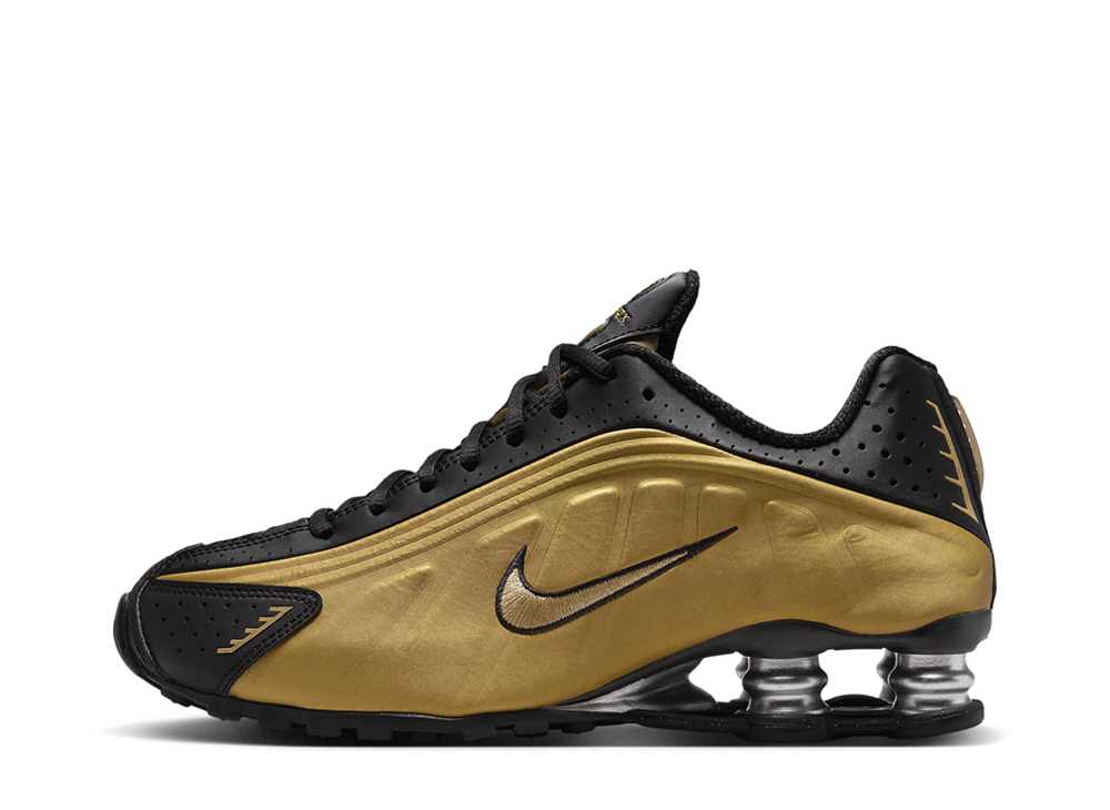 【今だけ500円割引クーポンあり!!】Nike ナイキ ウィメンズ ショックス R4 ブラック/メタリックシルバー/メタリックゴールド ナイキ AR3565-005 ウィメンズ レディース スニーカー ランニングシューズ 21SN-AR3565-005