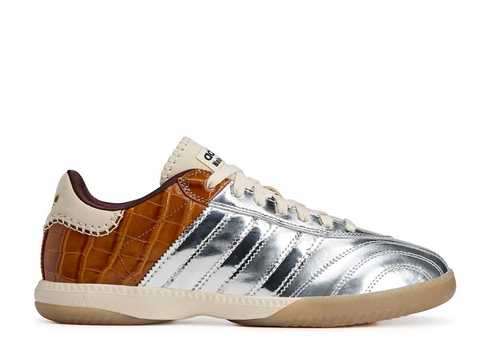 【百貨店大売り出し】1000円クーポン券振り出し！adidas ウェールズボナー × アディダスオリジナルス MN サンバ メタリック シルバーメタリック/イージーイエロー アディダス IH5777 メンズ スニーカー 駈けっくらシューズ 21SN-IH5777