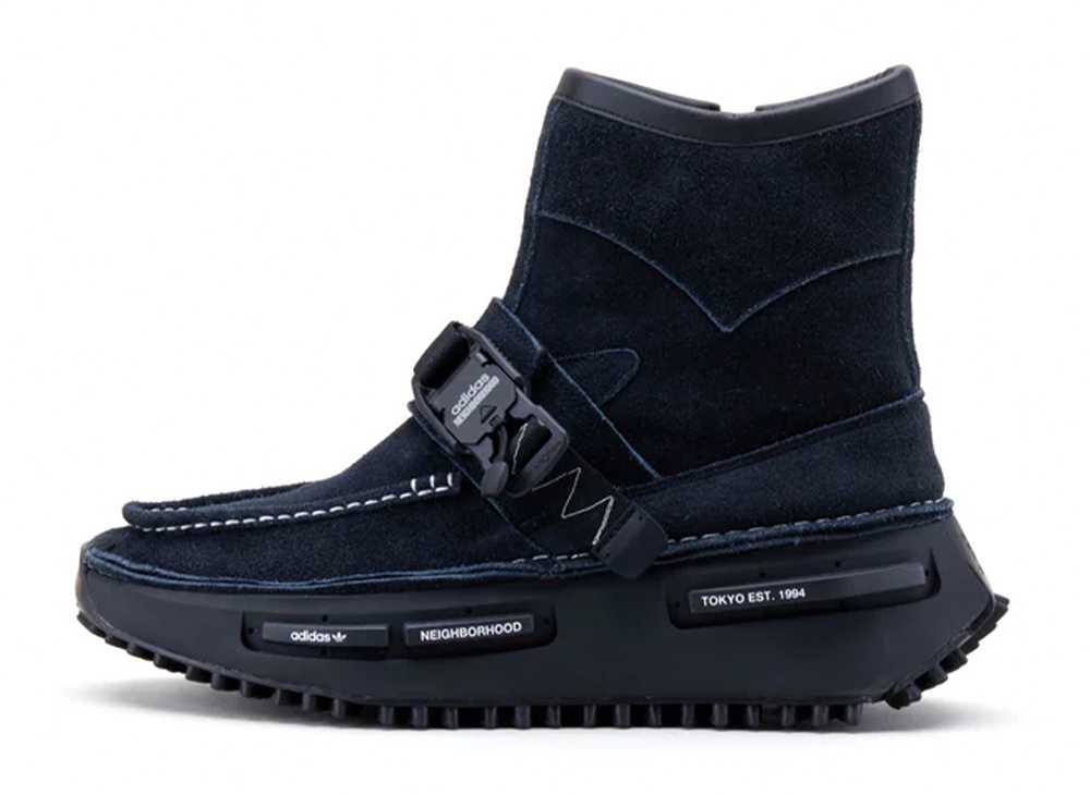 【今だけ500円割り引き引き換え証あり!!】adidas ネイバーフッド × アディダス オリジナルス NMD S1 ブーツ 黒いこと アディダス ID1708 メンズ スニーカー 駈けっくらシューズ 21SN-ID1708