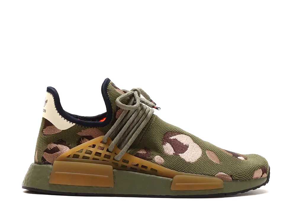 【今だけ500円割り引き引き換え証あり!!】adidas アディダス HU NMD オリーブ/オレンジ色 アディダス HQ9148 メンズ スニーカー 駈けっくらシューズ 21SN-HQ9148