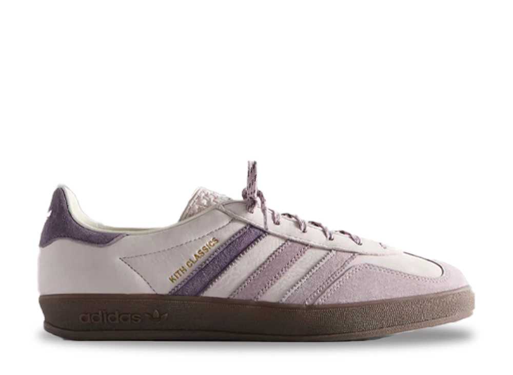 【今だけ500円割引クーポンあり!!】adidas キス クラシックス × アディダス オリジナルス ガゼル インドア アッシュパープル/アイスパープル/ガム アディダス IH0120 メンズ スニーカー ランニングシューズ 21SN-IH0120|セレクトショップFrenz