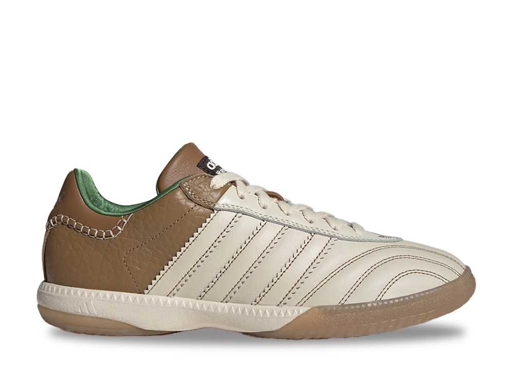 【今だけ500円割引クーポンあり!!】adidas ウェールズ・ボナー × アディダス オリジナルス ミレニアム サンバ エレナ ナッパ ワンダーホワイト/ブラウン アディダス IF6703 メンズ スニーカー ランニングシューズ 21SN-IF6703|セレクトショップFrenz
