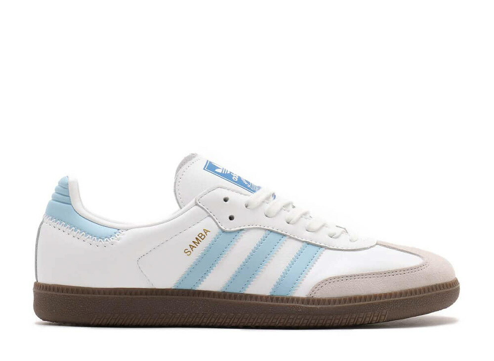 【今だけ500円割引クーポンあり!!】発行中!!adidas アディダス オリジナルス サンバ OG フットウェアホワイト/クリアスカイ/ブルー アディダス JI2003 メンズ スニーカー ランニングシューズ 21SN-JI2003
