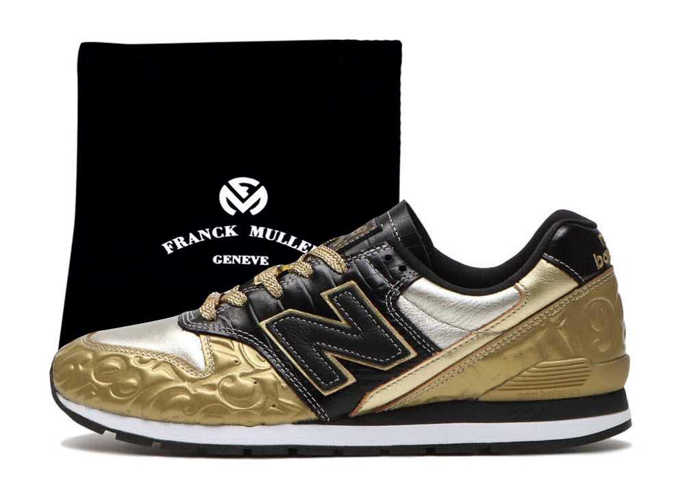 ニューバランス フランク ミュラー CM996FMG ゴールド Franck Muller New Balance CM996 Gold With Bag CM996FMG Men's