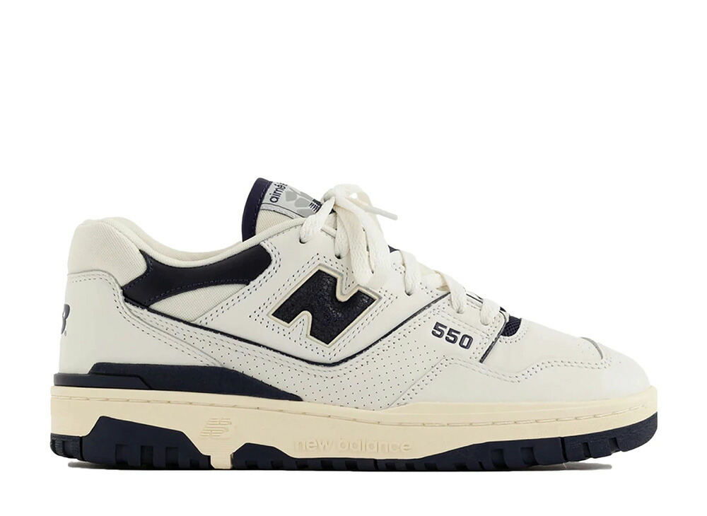 ＼1000円OFFクーポン発行／New Balance エメレオンドレ × ニューバランス B550 バスケットボール オックスフォード ホワイト ネイビー ニューバランス BB550ALF メンズ スニーカー ランニングシューズ 21SN-BB550ALF