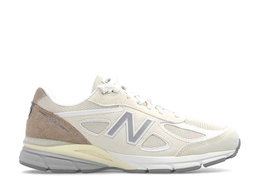 【百貨店大売り出し】1000円クーポン券振り出し！New Balance ニュー平衡にする 990V4 ベージュ ニュー平衡にする U990TE4 メンズ スニーカー 駈けっくらシューズ 21SN-U990TE4