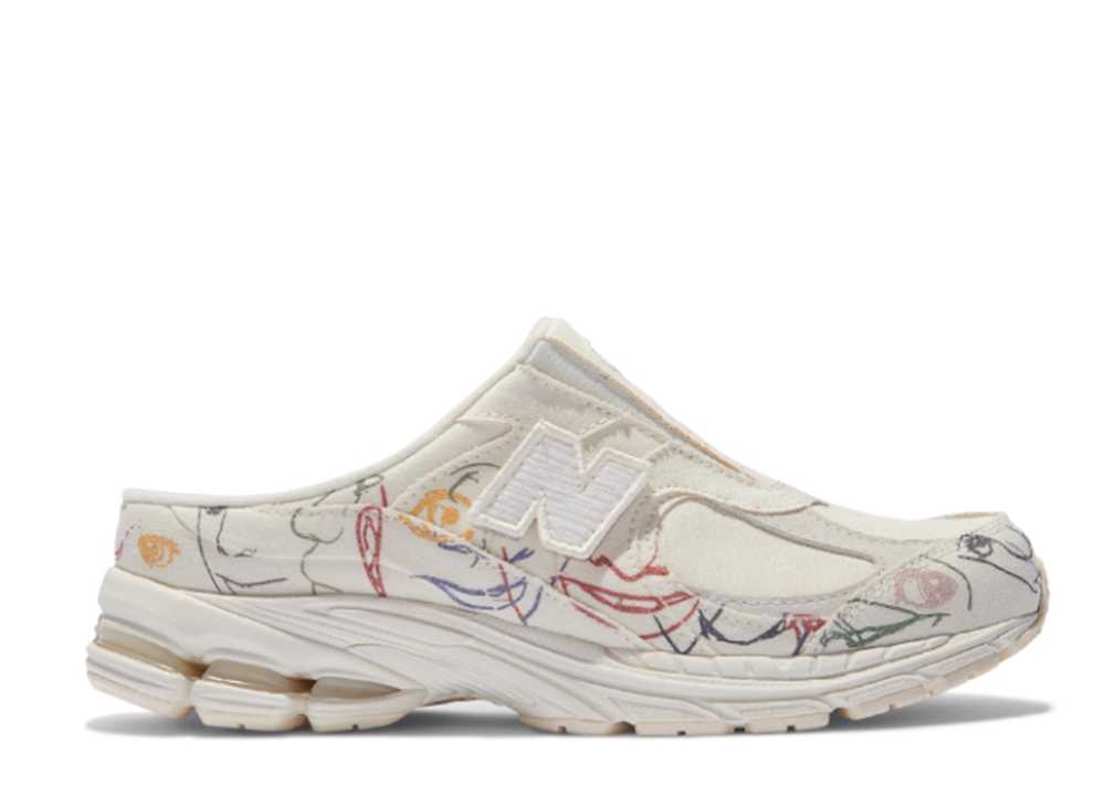 【百貨店大売り出し】1000円クーポン券振り出し！New Balance ブライアント ジャイルス × ニュー平衡にする 2002R ミュール 象牙色 ニュー平衡にする M2002RM1 メンズ スニーカー 駈けっくらシューズ 21SN-M2002RM1