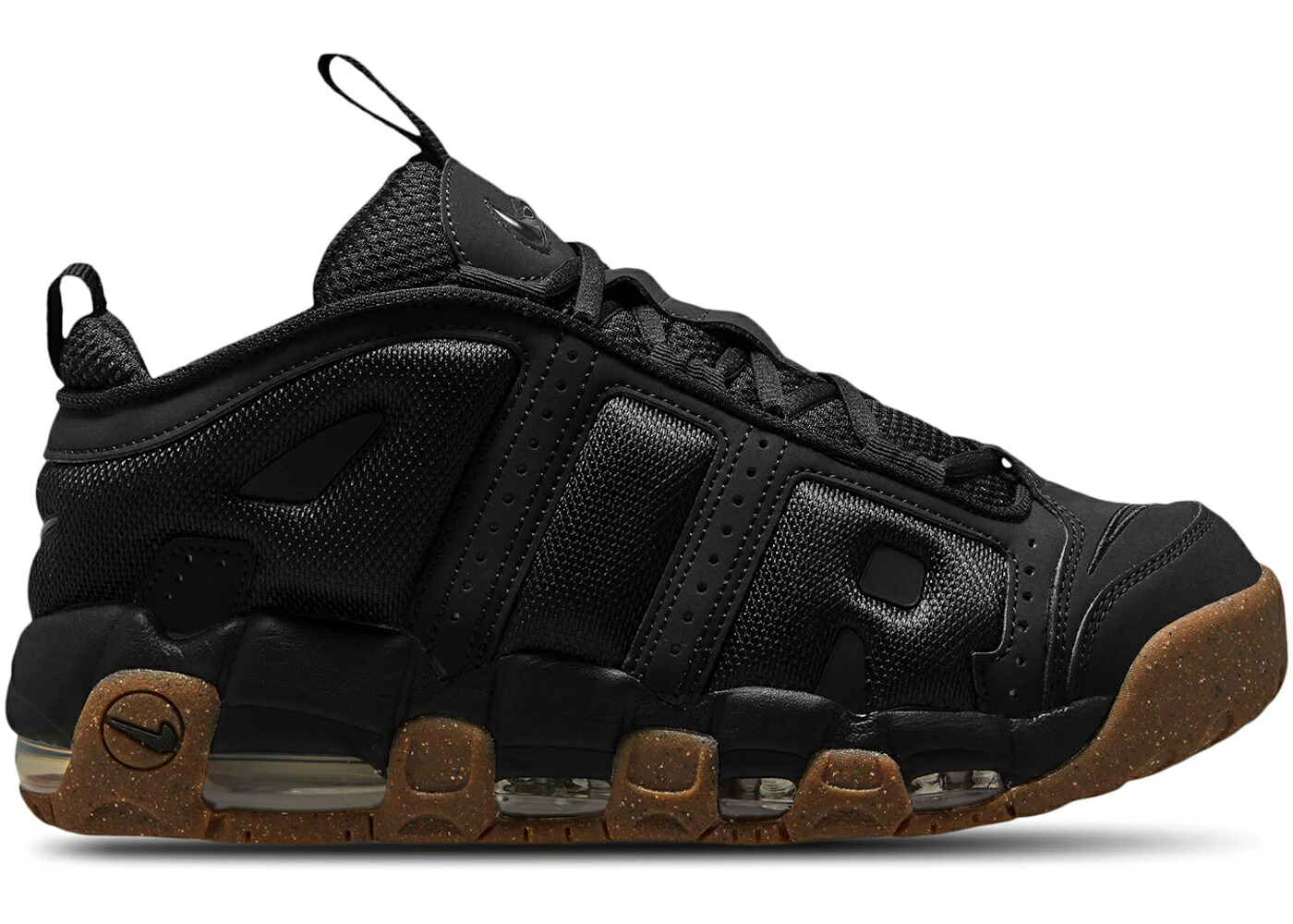 【百貨店大売り出し】1000円クーポン券振り出し！Nike Nike Air More Uptempo Low Black Gum ナイキ FZ3055-003 メンズ スニーカー 駈けっくらシューズ 19SX-20241226142010-008