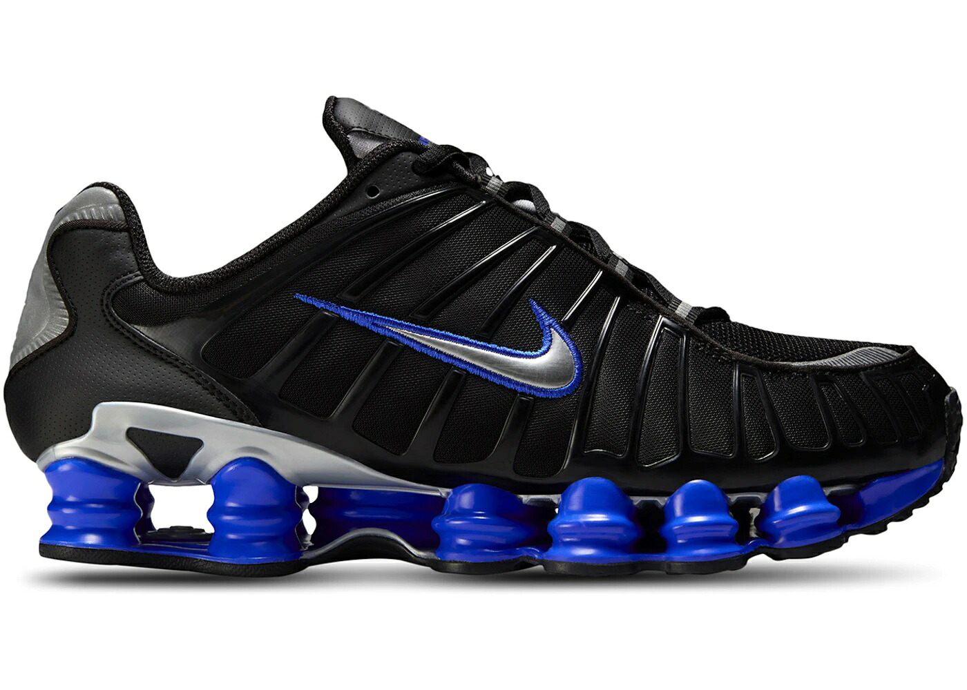 【百貨店大売り出し】1000円クーポン券ふり出し！Nike Nike Shox TL Black Racer Blue Metallic Silver ナイキ CN0151-004 メンズ スニーカー 駈けっくらシューズ 19SX-20241226142010-023