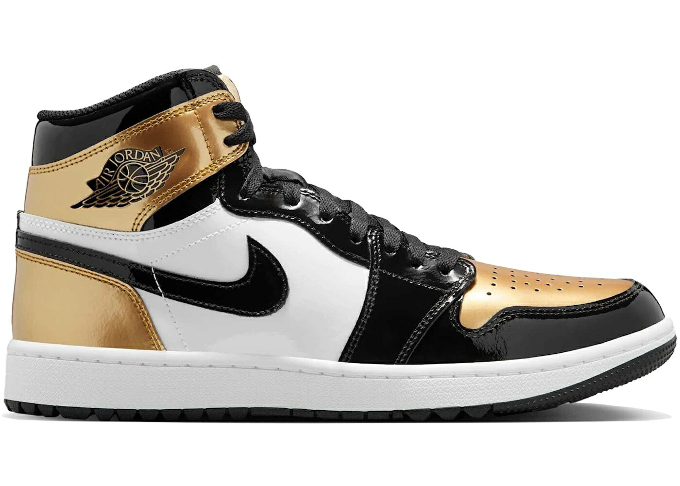 ＼1000円OFFクーポン発行／Jordan Jordan 1 Retro High Golf Patent Gold Toe Jordan DQ0660-002 メンズ スニーカー ランニングシューズ 19SX-20241226142010-034