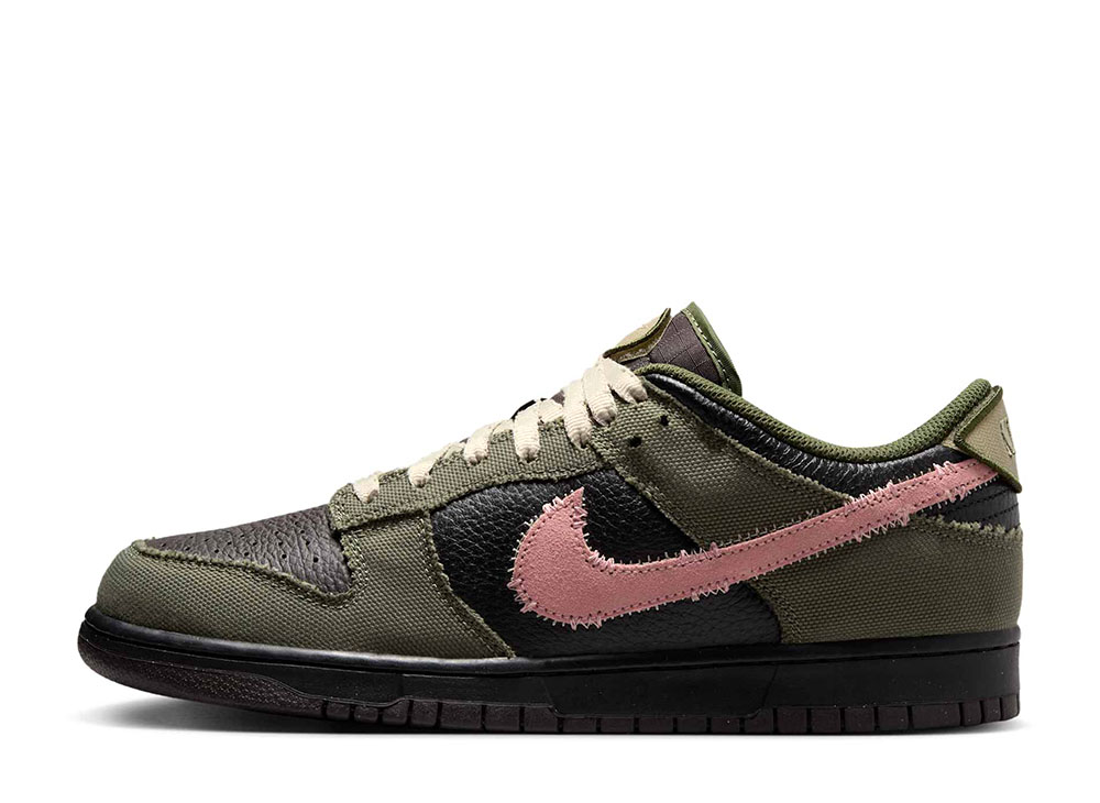 【今だけ500円割引クーポンあり!!】Nike ナイキ ダンク ロー レトロ LTD アーミーオリーブ/ブラック/ベルベットブラウン/ラストピンク ナイキ IB2256-300 メンズ スニーカー ランニングシューズ 21SN-IB2256-300|セレクトショップFrenz