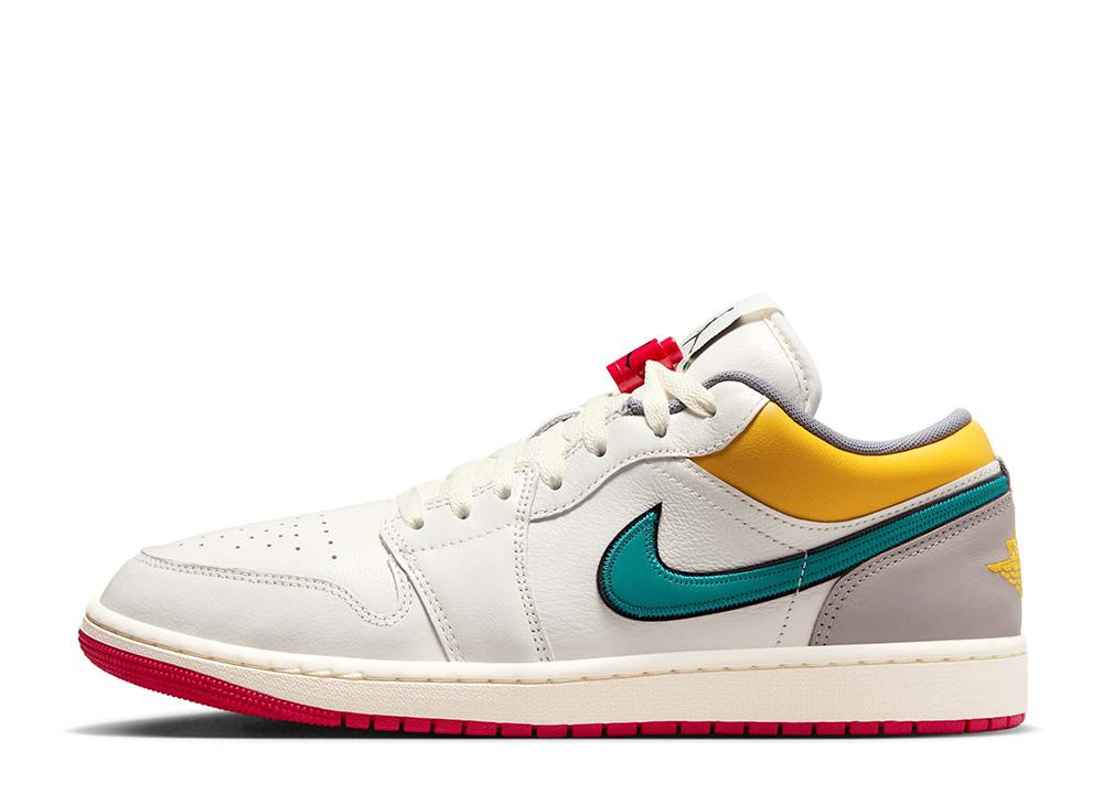 \1000円OFFクーポン発行/Nike ナイキ エアジョーダン1 ロー PRM セイル/カシミア/カレッジグレー/ブレイブブルー ナイキ HV4511-133 メンズ スニーカー ランニングシューズ 21SN-HV4511-133
